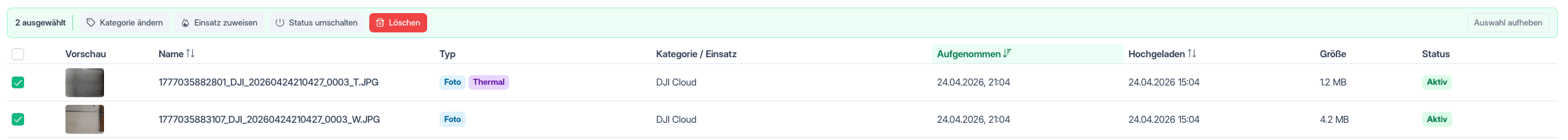 Massenaktionen